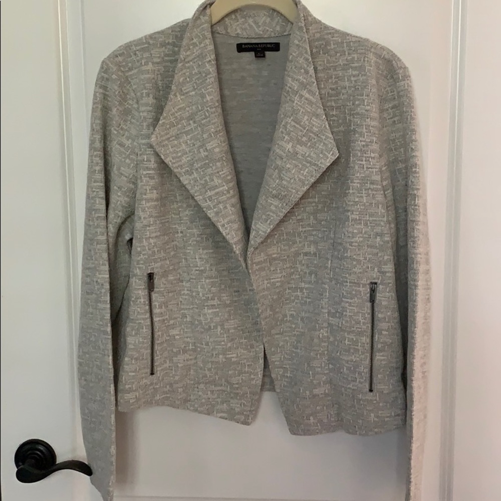 Grey heather jacket
